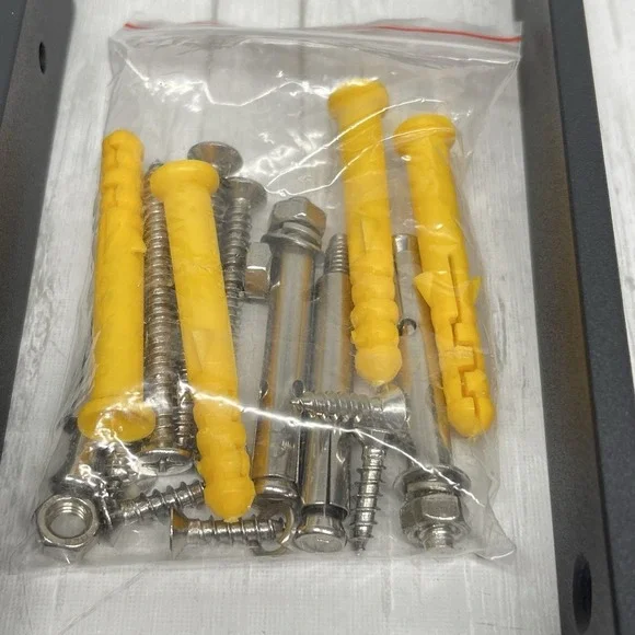 Heavy Duty Metal Shelf Brackets L Shaped Clear Coated Approximately 8X4X1" Set 2 - Picture 10 of 12